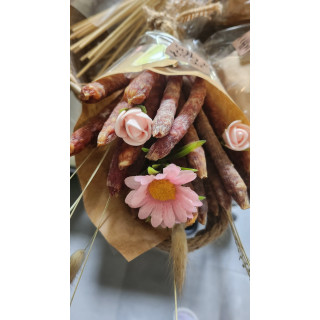 bouquets fleurs jardin saucissons sauciflettes justin bridou saint azay cochonou
