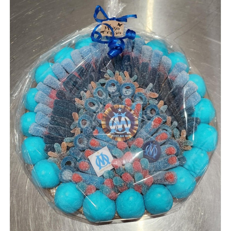 om olympique de marseille foot gateaux bonbons anniversaire gender barbecue amis fete joueur