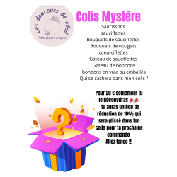 colis mystére saucissons bonbons barbecue fete amis anniversaire