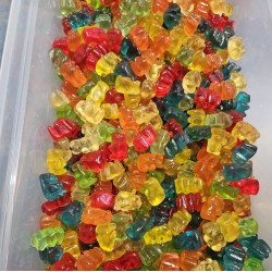 mini oursons  lisse bonbonsharibo dulceplus fizzydelicieux enfants anniversaire barbecue adultes fete haribo