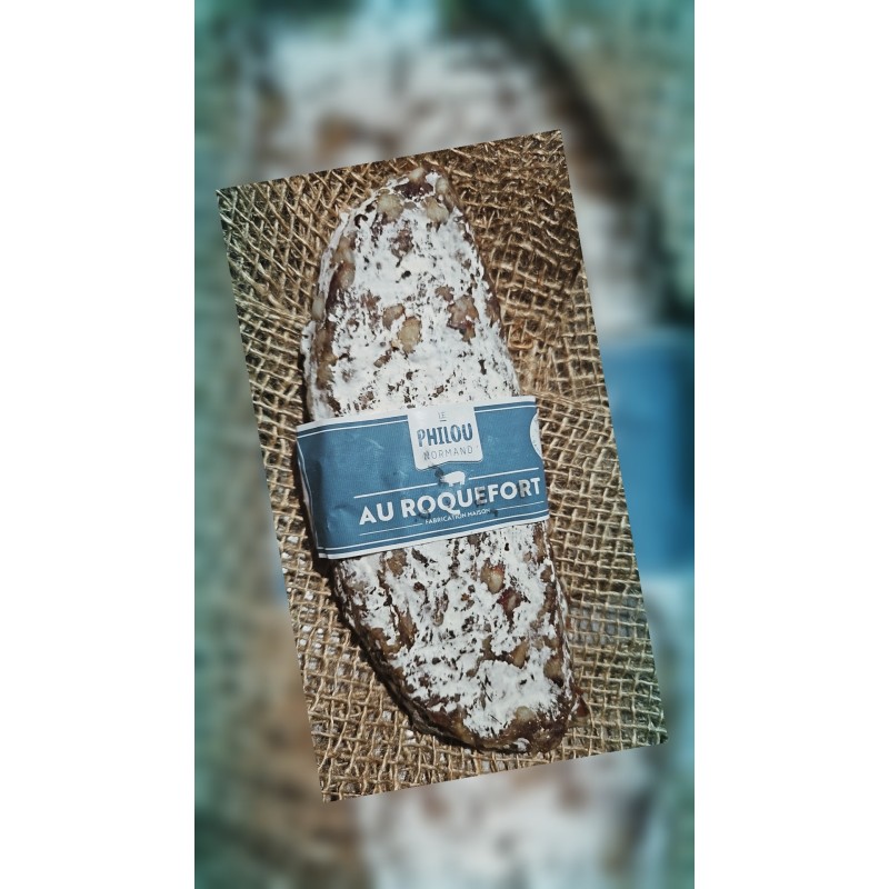 le roquefort pommes calvados saucisson apero adultes enfants succulent gouteux luxe cochonou justin bridou philou normand