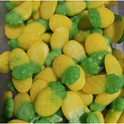 bonbons haribo fizzy banane fruits sucrés cémoi cerdan ferrero trolli carambar chupa chups dragibus pipas sucettes caramel