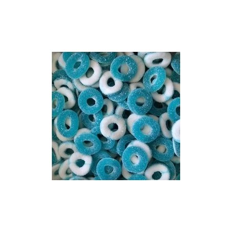 DULCEPLUS Anneaux sucrés goût FRAMBOISE