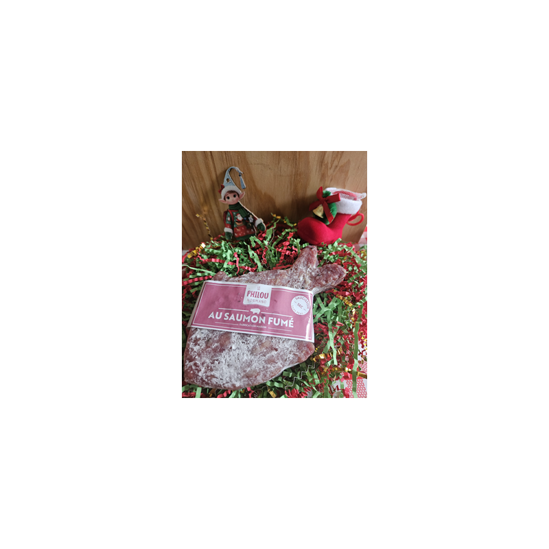 saumon le normandie pommes calvados saucisson apero adultes enfants succulent gouteux luxe cochonou justin bridou philou normand