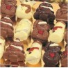 Figurines de noël 3D au chocolat et aux noisettes par sachet de noel 12 piéces (pré-commandes)