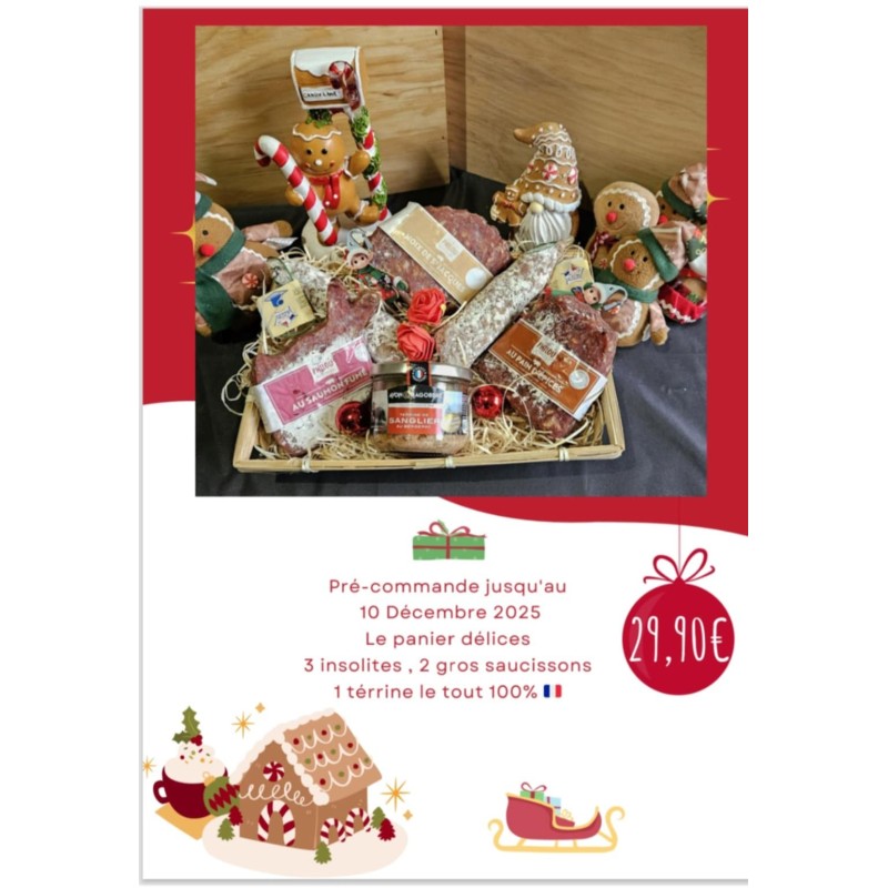 panjier garnis delices philou saucisson de france