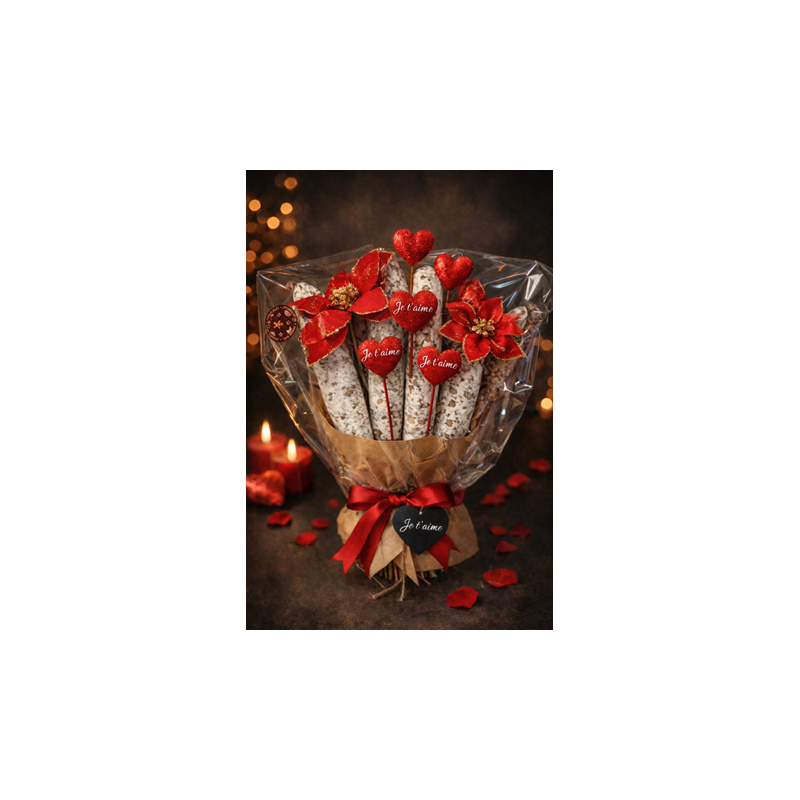 Bouquet de saucissons 10 long 31,50 eur