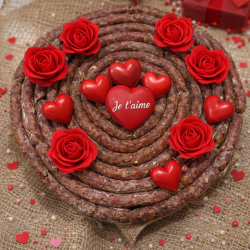 gateau sauciflettes saucissons justin bridou la fourche anniversaire enfants adultes hommes femmes fete barbecue charcuterie