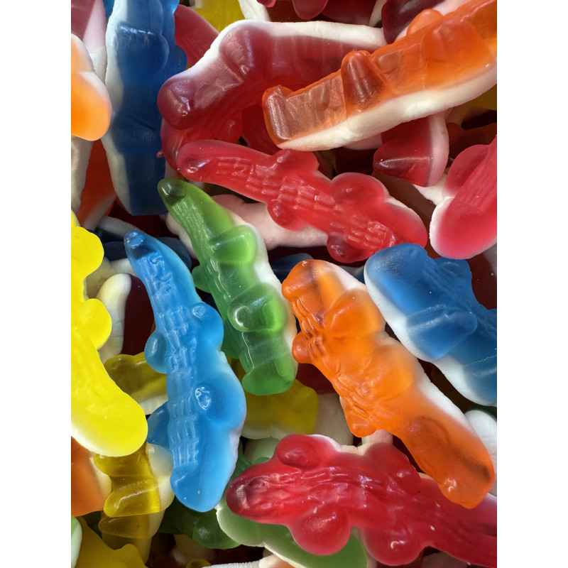 haribo crocodiles bonbons friandises fizzy trolly carambar fini fizzy