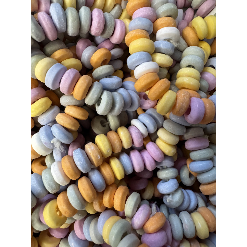bonbons haribo fizzy banane fruits sucrés cémoi cerdan ferrero trolli carambar chupa chups dragibus pipas sucettes collier