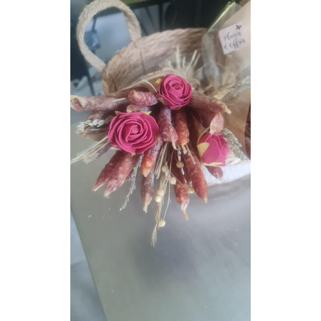 bouquets fleurs jardin saucissons sauciflettes justin bridou saint azay